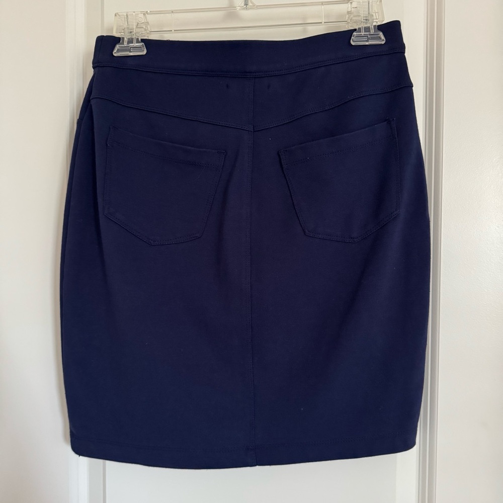 Sophie Max Navy Skirt, S - Picture 2 of 8